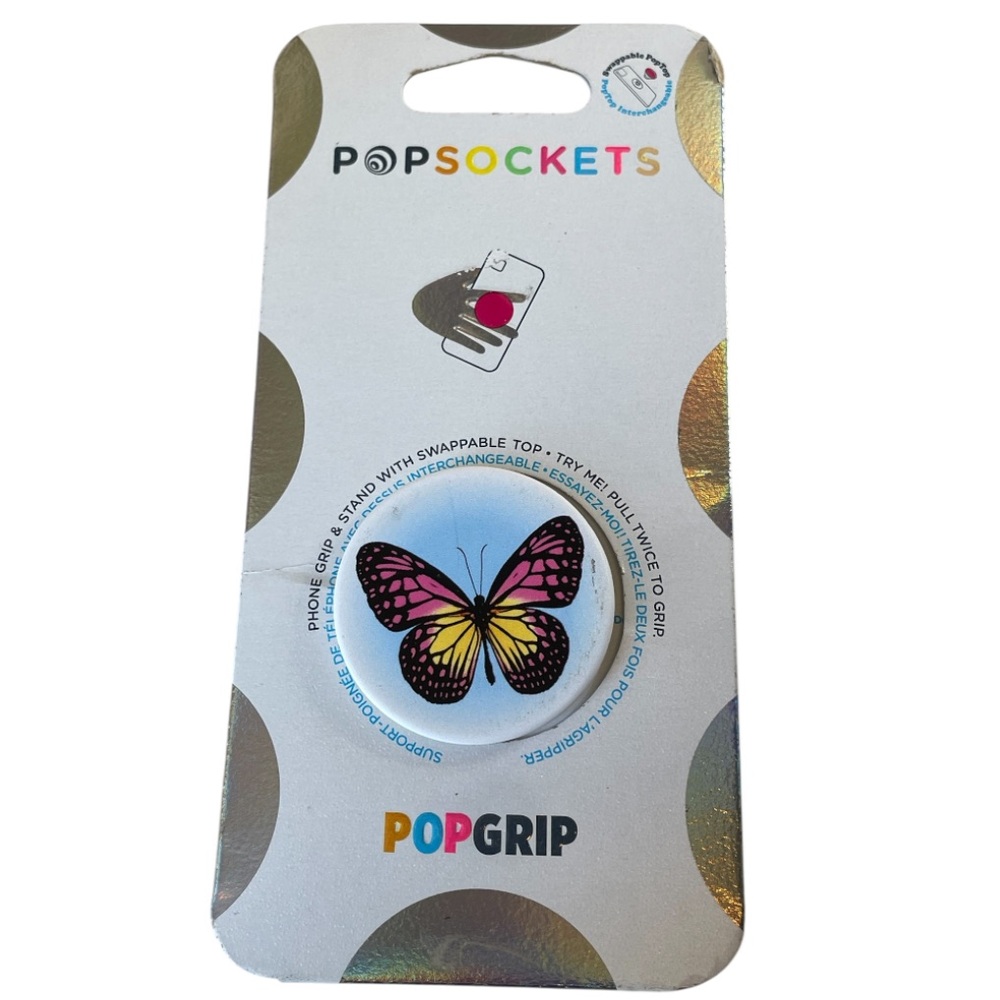 POPSOCKETS Phone Grip with Expanding Kickstand Wings of Desire Butterfly